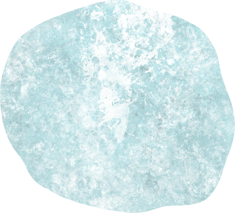 Turquoise Round Shape Watercolor Texture Background