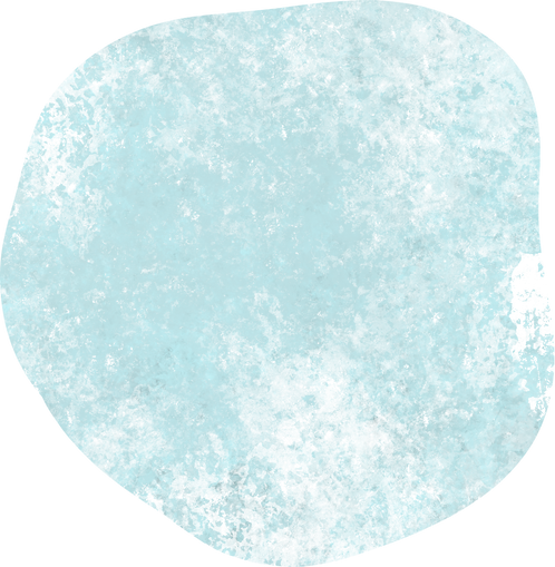 Turquoise Round Shape Watercolor Texture Background